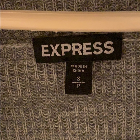 Express waterfall grey cardigan - Picture 3 of 3